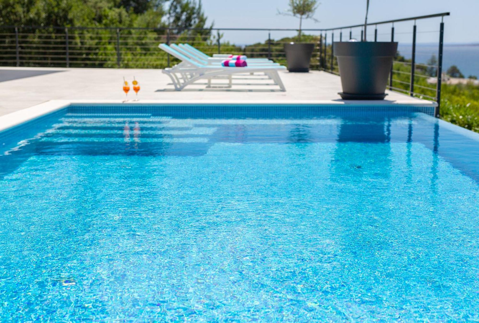 Unique Apartment With Private Pool Krk Town Exterior foto