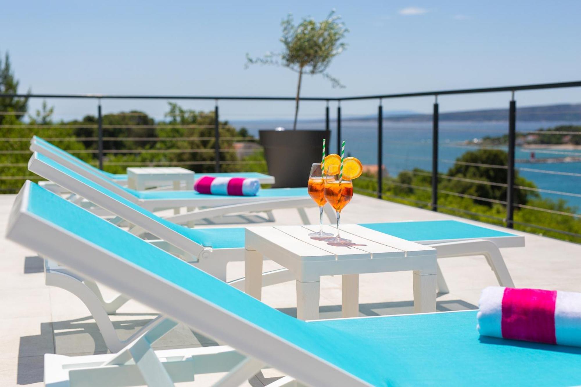 Unique Apartment With Private Pool Krk Town Exterior foto